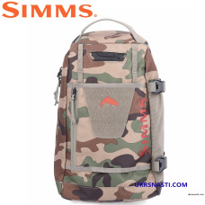 Рюкзак Simms Tributary Sling Pack Woodland Camo